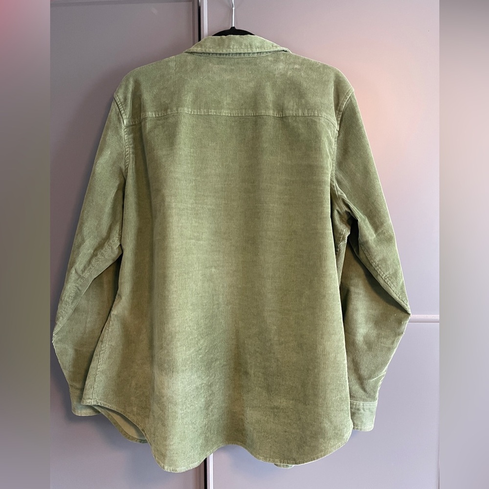 Wildfang Olive Corduroy Shirt - Picture 3 of 6